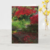 Fall Karte (Gelbe Blume)