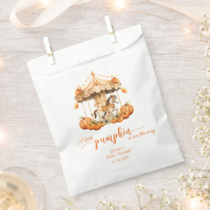 Fall Karussell Kürbis ist auf dem Weg zu einer Lec Geschenktütchen