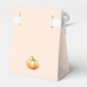 Fall Karussellkürbis ist auf dem Weg Geschenkschachtel (Rückseite)