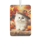 Fall Kitten mit Hat Autolufterfrischer (Rückseite)