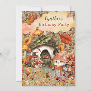 Fall Kitty Party Einladung
