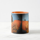 Fall Kitty und Pumpkins Tasse (Zentrum)