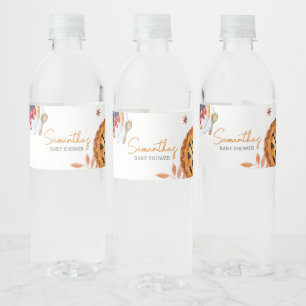 Fall Kleine Süsse Pie Baby Dusche Wasserflaschenetikett