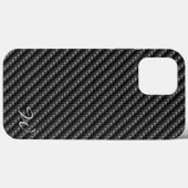 Fall Kohlenstofffaser 2 Case-Mate iPhone Hülle (Rückseite (Horizontal))