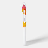 Fall Kokeshi Doll - Green Kimono Geisha Girl Case-Mate iPhone Hülle (Rückseite / Links)