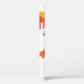 Fall Kokeshi Doll - Green Kimono Geisha Girl Case-Mate iPhone Hülle (Rückseite / Rechts)