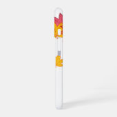 Fall Kokeshi Doll - Green Kimono Geisha Girl iPhone 16 Hülle (Linke Seite)