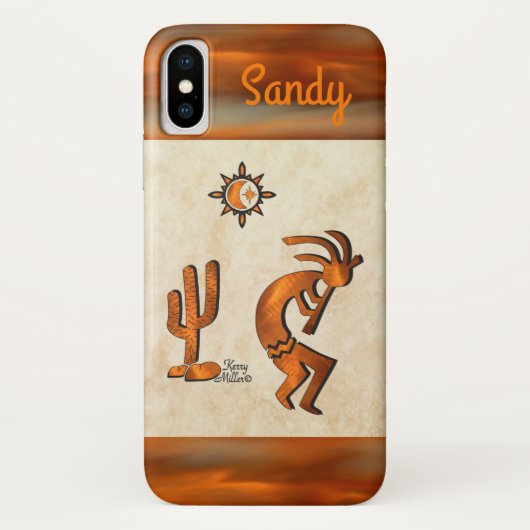 Fall Kokopelli Case-Mate iPhone im Südwesten Case-Mate iPhone Hülle (Rückseite)