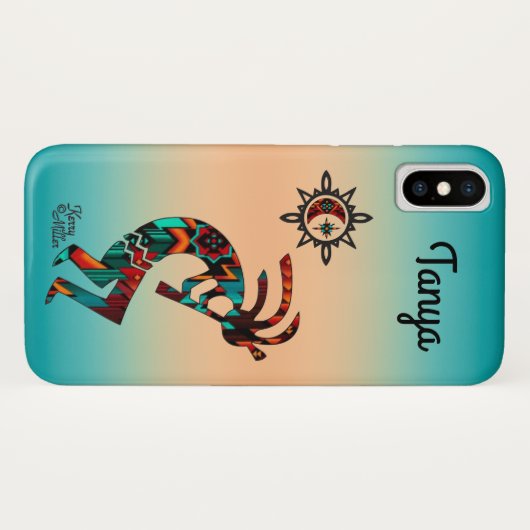 Fall Kokopelli Case-Mate iPhone im Südwesten Hülle (Rückseite (Horizontal))