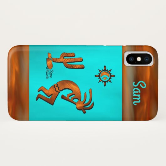 Fall Kokopelli Case-Mate iPhone im Südwesten Hülle (Rückseite (Horizontal))