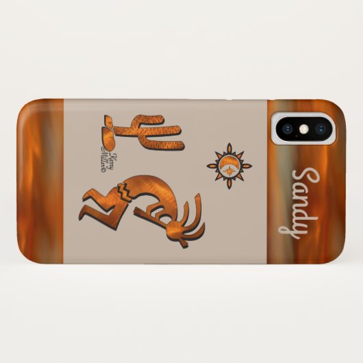 Fall Kokopelli Case-Mate iPhone im Südwesten Hülle (Rückseite (Horizontal))