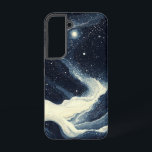 Fall kosmischer Durchfluss Samsung Galaxy Hülle<br><div class="desc">Ein Sternenfluss Drehung durch einen dunklen Himmel in einer surrealen und traumhaften Reise durch den Kosmos.</div>
