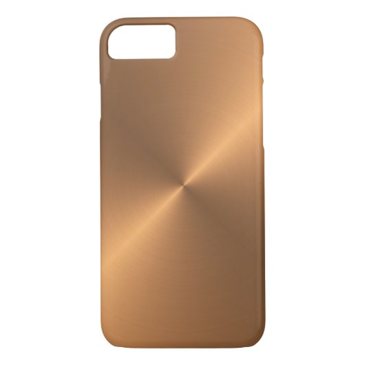 Fall Kupfer Shine iPhone 7 Case-Mate iPhone Hülle (Rückseite)