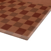 Fall-Kürbis-Gewürz-Quadrate Schneidebrett (Ecke)