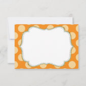 Fall-Kürbis-Jungen-GoldGlitzer danken Ihnen Dankeskarte (Rückseite)