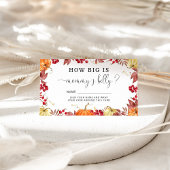 Fall Kürbis, wie groß Mama's Bauchspeicheldrüsenka Begleitkarte