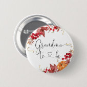 Fall Kürbisgranma zu Button (Vorne & Hinten)