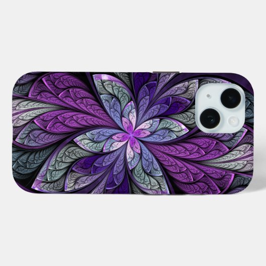 Fall La Chanteuse Violett iPhone 5 Case-Mate iPhone Hülle (Rückseite (Horizontal))