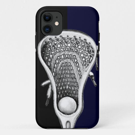 Fall Lacrosse Sports Case-Mate iPhone Hülle (Rückseite)