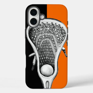 Fall Lacrosse Sports Orange Case-Mate iPhone 16 Plus Hülle