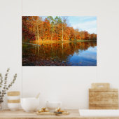 Fall Lake Poster (Küche)