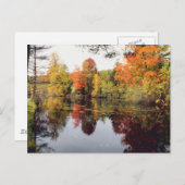 Fall Lake Postkarte (Vorne/Hinten)