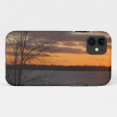 Fall Lake Sunset iPhone 5 Case-Mate iPhone Hülle (Rückseite (Horizontal))