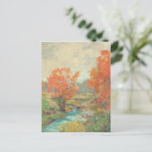 Fall Landscape - Midwest, USA Postkarte (Stehend Vorderseite)