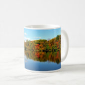 Fall-Landschaftsherbst-Farben Kaffeetasse (VorderseiteRechts)