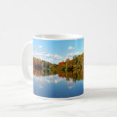 Fall-Landschaftsherbst-Farben Kaffeetasse (Vorderseite Links)