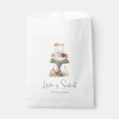 Fall Layer Cake "Liebe ist Sweet" Personalisiert Geschenktütchen (Vorderseite)