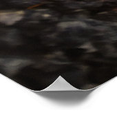 Fall Leaf Bright Version des Bildes. Restiq. Poster (Ecke)