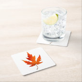 Fall Leaf - Fall Color - Stone Untersetzer (Vor Ort)