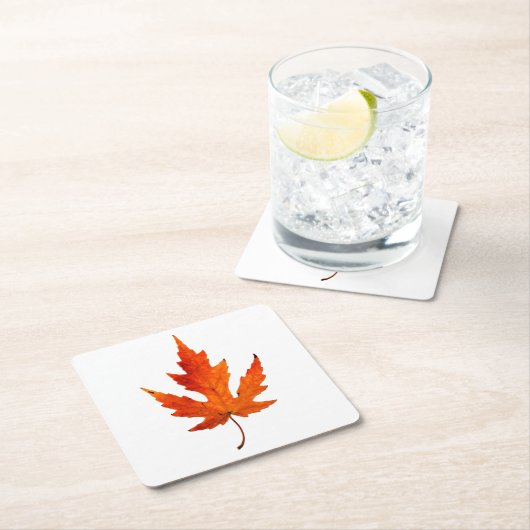 Fall Leaf - Fall Color - Stone Untersetzer (Vor Ort)