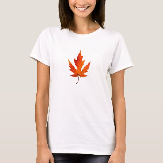 Fall Leaf - Herbstfarben - T - Shirt von Frauen (Vorderseite)