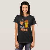 Fall Leaf Mimi Pumpkin Snowman Thanksgiving Autumn T-Shirt (Vorne ganz)