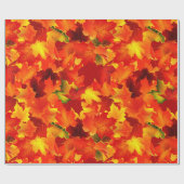 Fall Leaf Musterpapier Geschenkpapier (Flach)