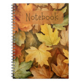 Fall Leaf-Notebook Notizblock (Vorderseite)