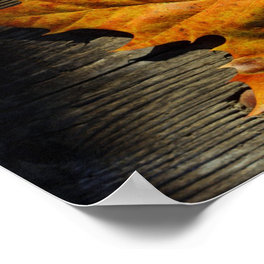 Fall Leaf Poster (Ecke)