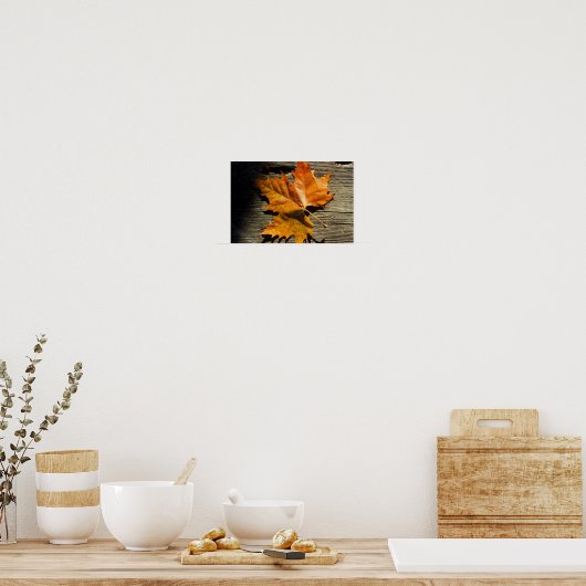Fall Leaf Poster (Küche)