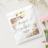 Fall Leaves Thanksgiving Dinner Favor Bags Geschenktütchen (Versiegelt)