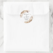 Fall Leaves Thanksgiving Dinner Sticker (Tasche)