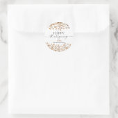 Fall Leaves Thanksgiving Dinner Sticker (Tasche)