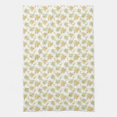 Fall Leaves Thanksgiving Kitchen Towel Decor Geschirrtuch (Vertikal)