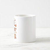 Fall Lehrer Vibes Retro Niedlich Herbst Kaffeetasse (Mittel)