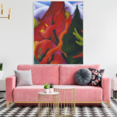 Fall Leinwanddruck (Insitu (Wohnzimmer))