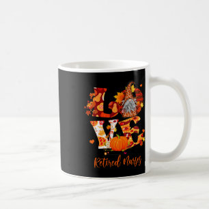 Fall Leopard Liebe Gnome Ruinen Thanksgivin Kaffeetasse