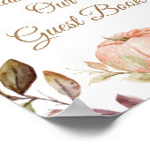 Fall Liebe Pumpkin Bitte Unterschreiben Sie unsere Poster (Ecke)