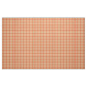 Fall Light Orange Tartan Muster Fabric Stoff (Fat Quarter (45,7 x 55,9 cm))