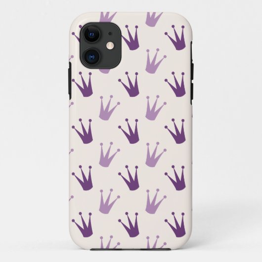 Fall lila Crowns iPhone 5/5S Case-Mate iPhone Hülle (Rückseite)